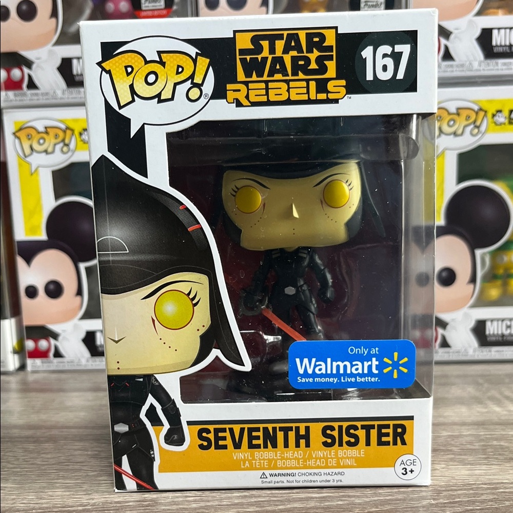 Funko Pop Star Wars Rebels Seventh Sister - Black and Yellow